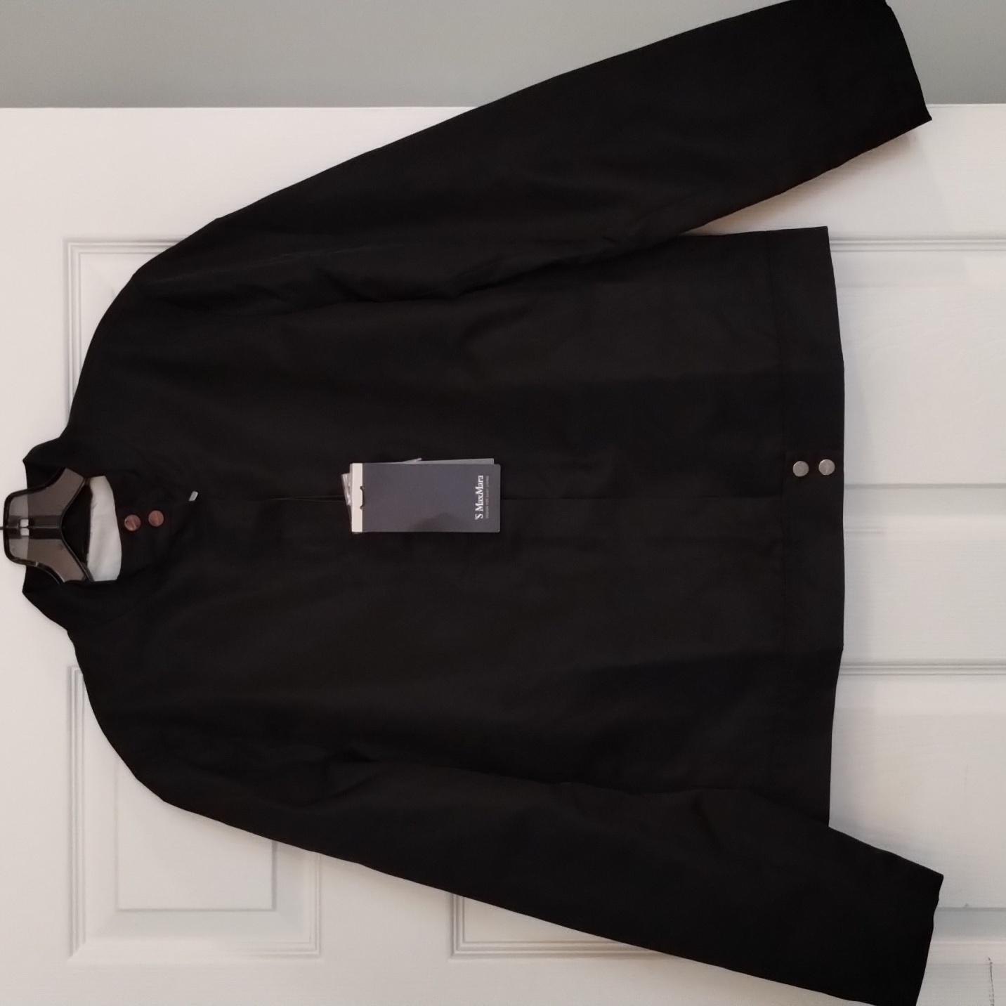Maxmara Black Lightweight Jacket